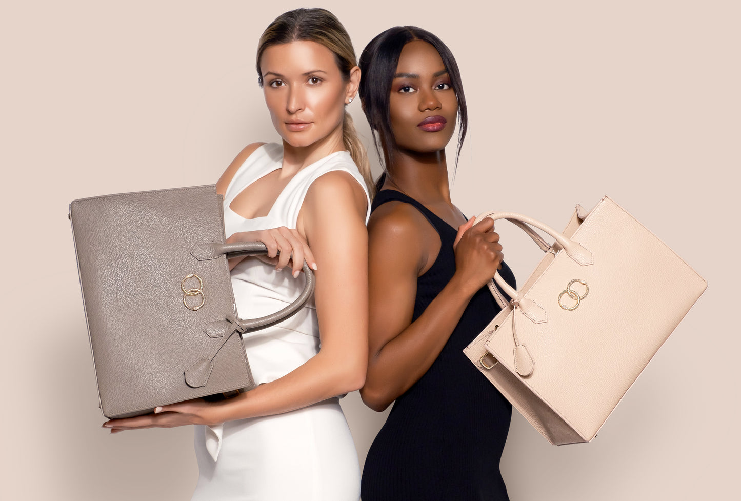 Ouroboros genuine leather women's tote bags